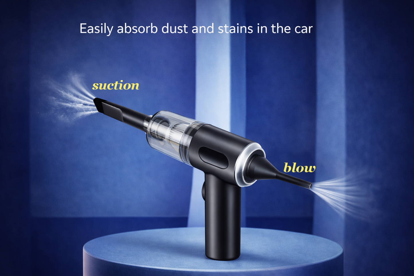 Portable 3-in-1 Cordless Vacuum for Car & Home